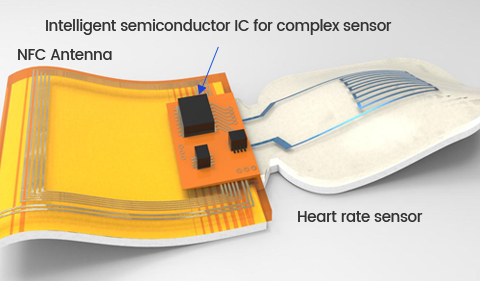 Skin-attachable Sensor